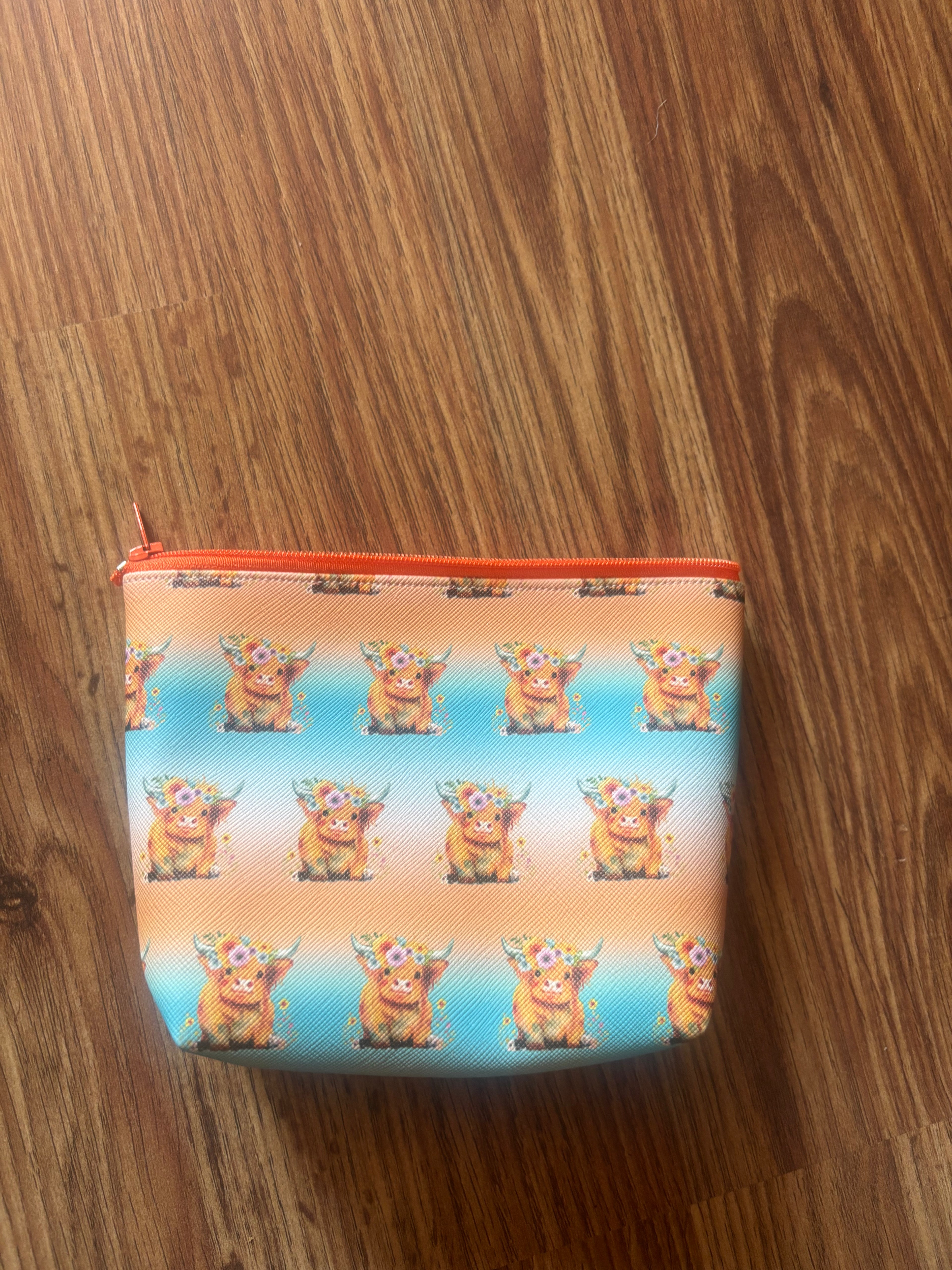 Baby cow vinyl bag