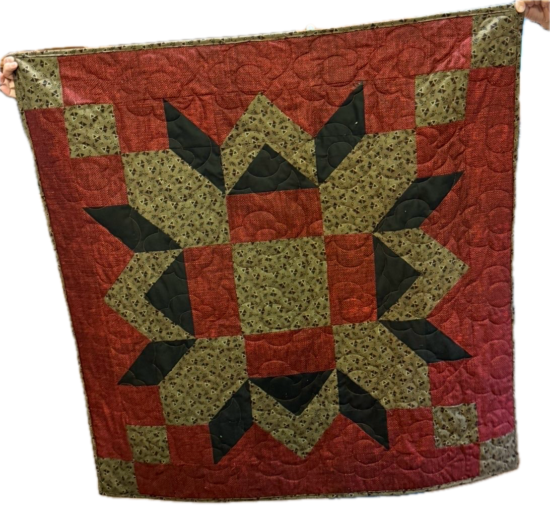 Homemade quilt 40x40