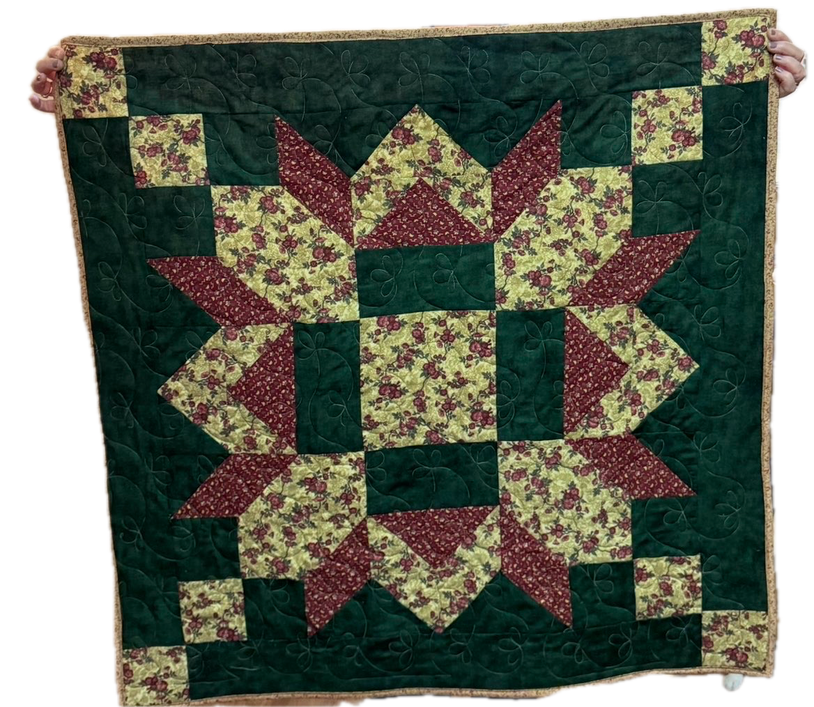 Homemade quilt 40x40
