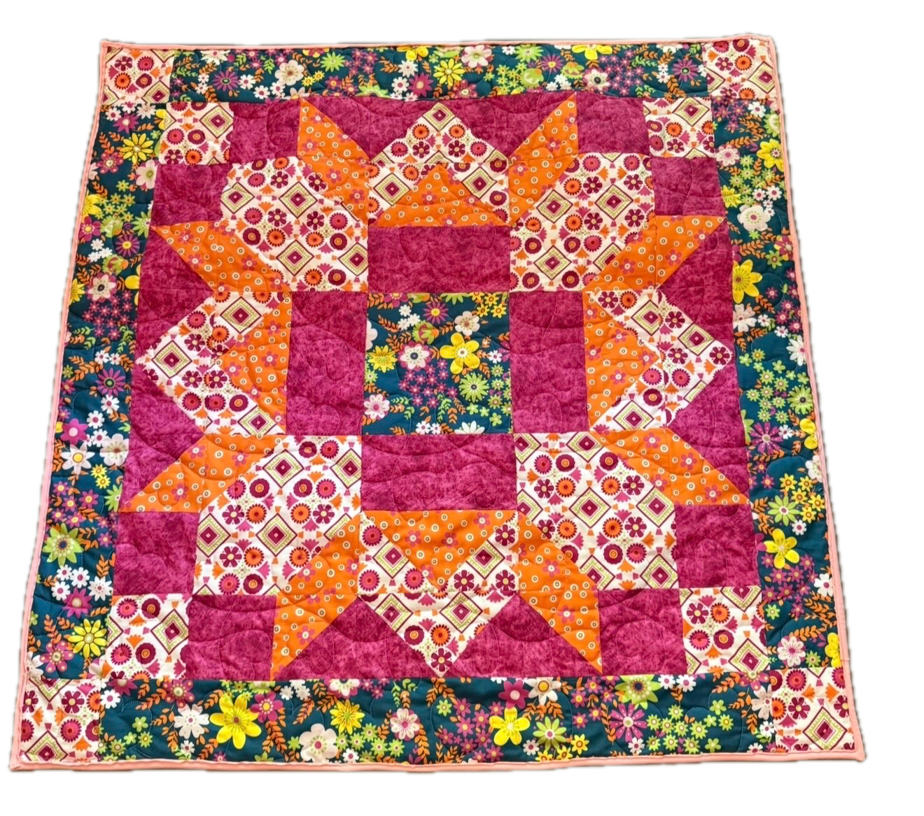 Homemade quilt 40x40